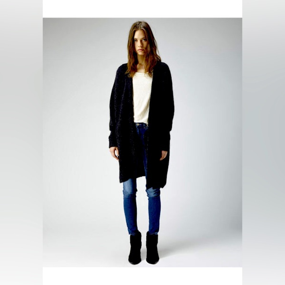 Acne studios raya long mohair cardigan